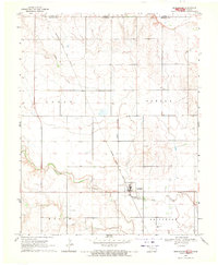 Download a high-resolution, GPS-compatible USGS topo map for Burlington, OK (1971 edition)