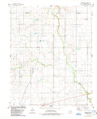 Download a high-resolution, GPS-compatible USGS topo map for Cambridge, OK (1985 edition)
