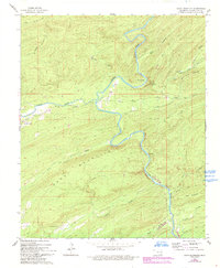 Download a high-resolution, GPS-compatible USGS topo map for Caney Mountain, OK (1993 edition)