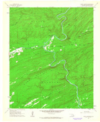 Download a high-resolution, GPS-compatible USGS topo map for Caney Mountain, OK (1964 edition)