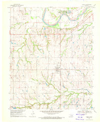 Download a high-resolution, GPS-compatible USGS topo map for Cashion, OK (1972 edition)