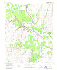 Download a high-resolution, GPS-compatible USGS topo map for Catoosa SE, OK (1980 edition)