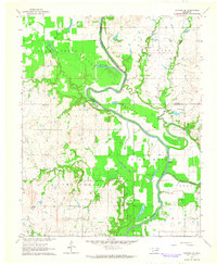 Download a high-resolution, GPS-compatible USGS topo map for Catoosa SE, OK (1964 edition)