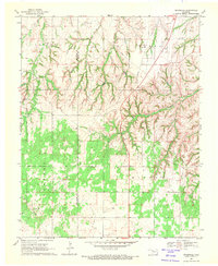 1969 Map of Cedardale, 1971 Print