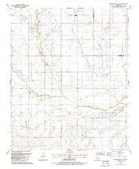 Download a high-resolution, GPS-compatible USGS topo map for Chattanooga SW, OK (1988 edition)