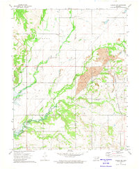 Download a high-resolution, GPS-compatible USGS topo map for Chelsea NW, OK (1974 edition)