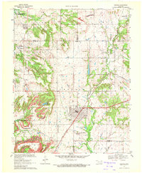 Download a high-resolution, GPS-compatible USGS topo map for Chelsea, OK (1972 edition)