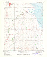 Download a high-resolution, GPS-compatible USGS topo map for Cherokee South, OK (1971 edition)