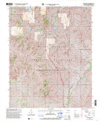 Download a high-resolution, GPS-compatible USGS topo map for Cheyenne NW, OK (2001 edition)