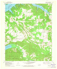 Download a high-resolution, GPS-compatible USGS topo map for Chloeta, OK (1973 edition)
