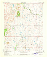 preview thumbnail of historical topo map of Mayes County, OK in 1970