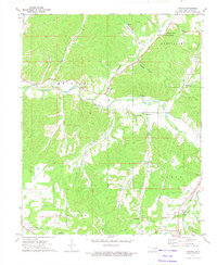 Download a high-resolution, GPS-compatible USGS topo map for Christie, OK (1974 edition)