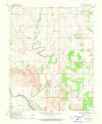 Download a high-resolution, GPS-compatible USGS topo map for Cleo Springs, OK (1971 edition)