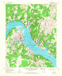 Download a high-resolution, GPS-compatible USGS topo map for Cleveland, OK (1967 edition)