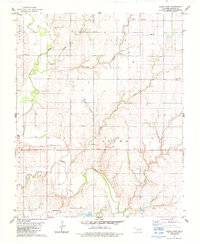 Download a high-resolution, GPS-compatible USGS topo map for Cloud Chief, OK (1984 edition)