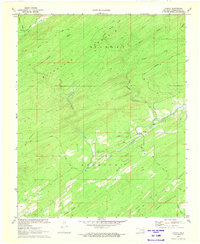 Download a high-resolution, GPS-compatible USGS topo map for Cloudy, OK (1973 edition)