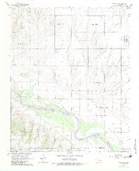 1968 Map of Cogar NE, 1983 Print