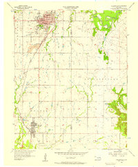 Download a high-resolution, GPS-compatible USGS topo map for Collinsville, OK (1957 edition)
