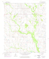 Download a high-resolution, GPS-compatible USGS topo map for Comanche SE, OK (1977 edition)