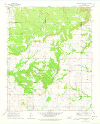 Download a high-resolution, GPS-compatible USGS topo map for Concharty Mountain, OK (1978 edition)
