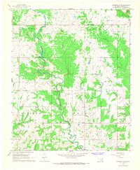 Download a high-resolution, GPS-compatible USGS topo map for Connerville SE, OK (1968 edition)