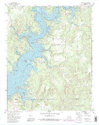 1972 Map of Cookson, 1983 Print