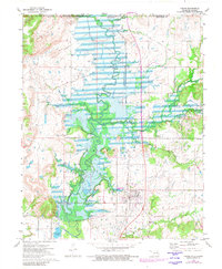 Download a high-resolution, GPS-compatible USGS topo map for Copan, OK (1982 edition)