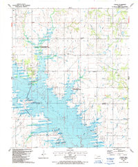Download a high-resolution, GPS-compatible USGS topo map for Corum, OK (1988 edition)