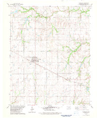 Download a high-resolution, GPS-compatible USGS topo map for Covington, OK (1983 edition)
