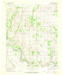 Download a high-resolution, GPS-compatible USGS topo map for Crescent NW, OK (1972 edition)