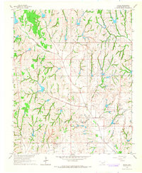 Download a high-resolution, GPS-compatible USGS topo map for Criner, OK (1967 edition)