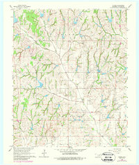 Download a high-resolution, GPS-compatible USGS topo map for Criner, OK (1988 edition)