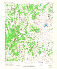 Download a high-resolution, GPS-compatible USGS topo map for Cromwell, OK (1968 edition)