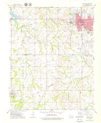 Download a high-resolution, GPS-compatible USGS topo map for Cushing, OK (1979 edition)