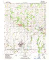 Download a high-resolution, GPS-compatible USGS topo map for Cyril, OK (1991 edition)