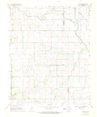 Download a high-resolution, GPS-compatible USGS topo map for Dacoma SE, OK (1971 edition)
