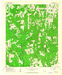 Download a high-resolution, GPS-compatible USGS topo map for Darwin, OK (1963 edition)