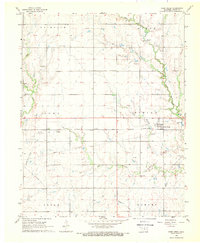 Download a high-resolution, GPS-compatible USGS topo map for Deer Creek, OK (1969 edition)