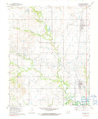 Download a high-resolution, GPS-compatible USGS topo map for Delaware, OK (1991 edition)