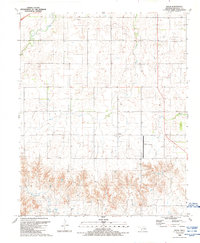 Download a high-resolution, GPS-compatible USGS topo map for Delhi, OK (1989 edition)