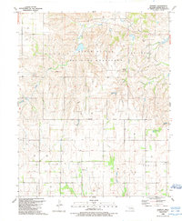 Download a high-resolution, GPS-compatible USGS topo map for Dempsey, OK (1989 edition)
