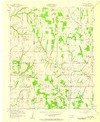 Download a high-resolution, GPS-compatible USGS topo map for Denton, OK (1959 edition)