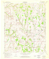 Download a high-resolution, GPS-compatible USGS topo map for Denton, OK (1976 edition)