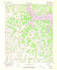 Download a high-resolution, GPS-compatible USGS topo map for Denver, OK (1970 edition)