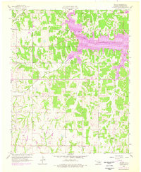 Download a high-resolution, GPS-compatible USGS topo map for Denver, OK (1976 edition)