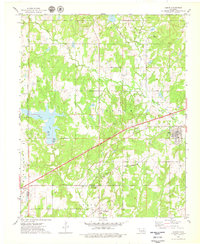 Download a high-resolution, GPS-compatible USGS topo map for Depew, OK (1979 edition)