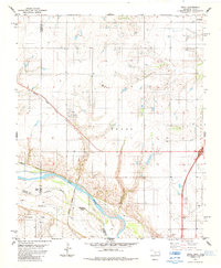 Download a high-resolution, GPS-compatible USGS topo map for Devol, OK (1985 edition)