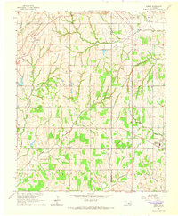 Download a high-resolution, GPS-compatible USGS topo map for Dibble, OK (1966 edition)