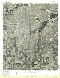 1976 Map of Dill City NE