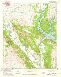 Download a high-resolution, GPS-compatible USGS topo map for Dougherty, OK (1975 edition)